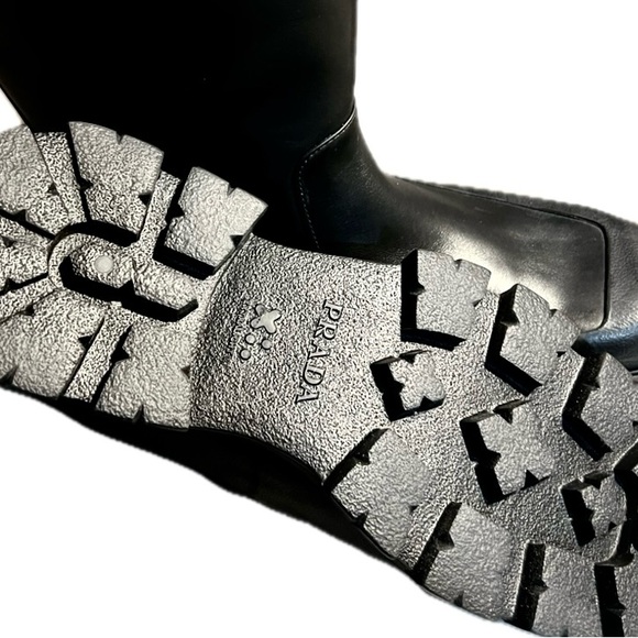 Prada Monolith Lug Sole
Boot in Black Size12 $999 New in Box - Picture 3 of 9